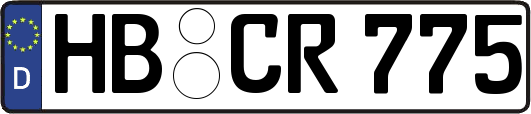 HB-CR775