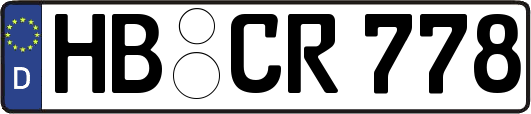 HB-CR778