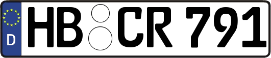 HB-CR791