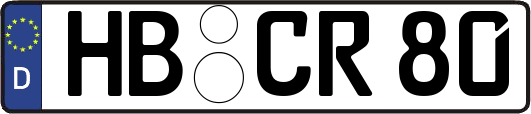 HB-CR80