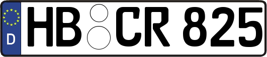 HB-CR825