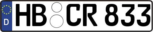 HB-CR833