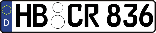 HB-CR836