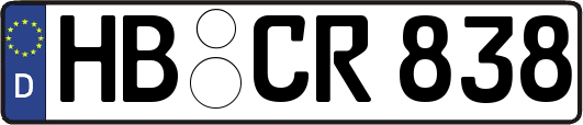 HB-CR838