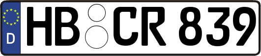 HB-CR839