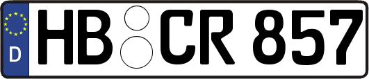 HB-CR857