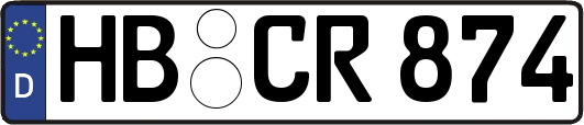 HB-CR874
