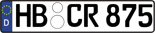 HB-CR875