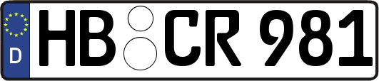 HB-CR981