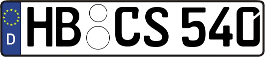 HB-CS540