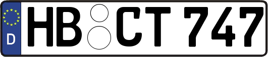 HB-CT747