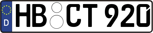 HB-CT920