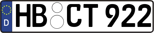 HB-CT922