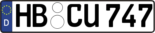 HB-CU747