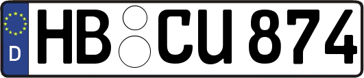 HB-CU874