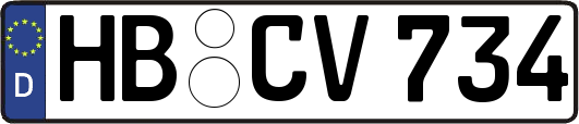 HB-CV734