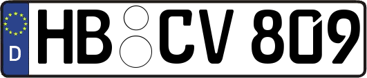 HB-CV809