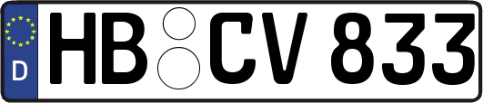 HB-CV833