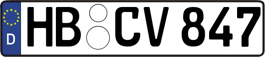 HB-CV847