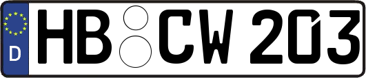 HB-CW203