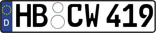 HB-CW419