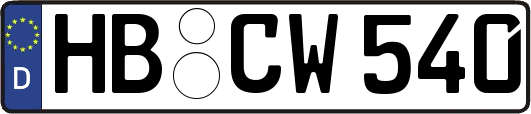 HB-CW540