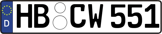 HB-CW551