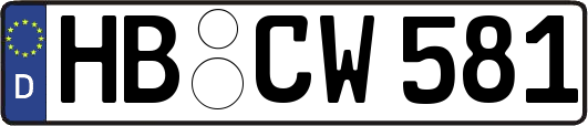 HB-CW581