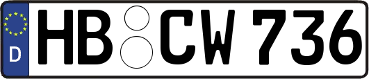 HB-CW736