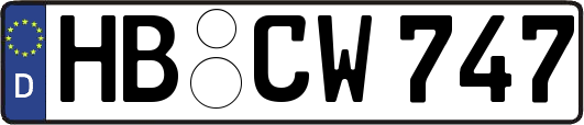 HB-CW747