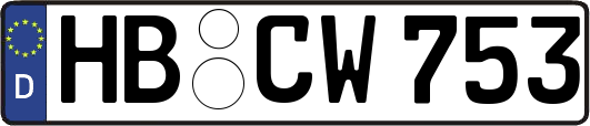 HB-CW753