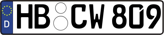 HB-CW809