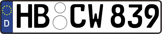 HB-CW839
