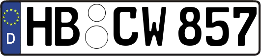 HB-CW857