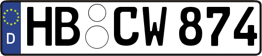 HB-CW874