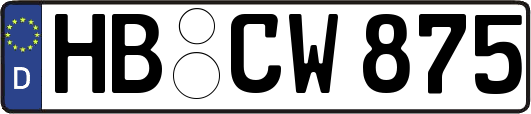 HB-CW875