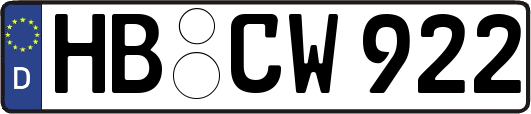 HB-CW922