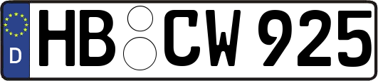 HB-CW925