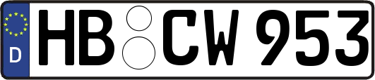 HB-CW953