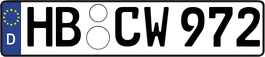 HB-CW972
