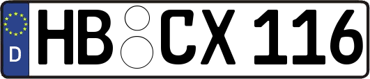 HB-CX116