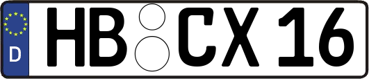 HB-CX16