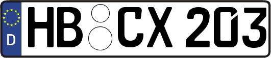 HB-CX203