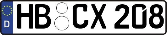 HB-CX208