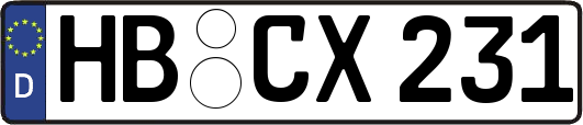 HB-CX231