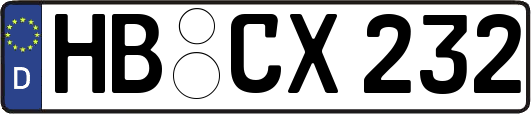 HB-CX232