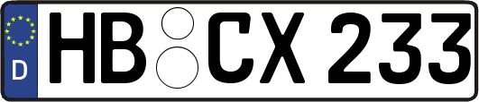 HB-CX233