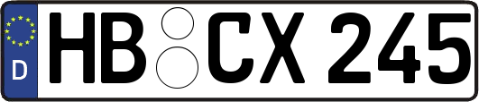HB-CX245
