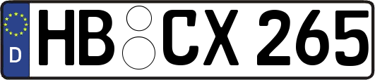 HB-CX265