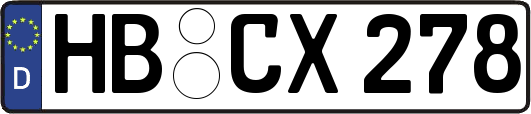 HB-CX278